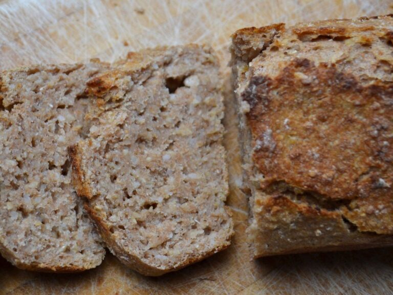 Slices of Rice Bread.